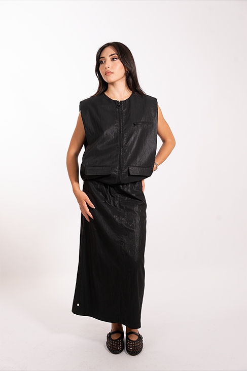 Gilet and skirt Set