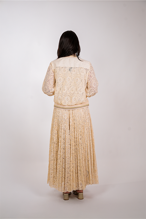 Dentelle Jacket & Skirt Set