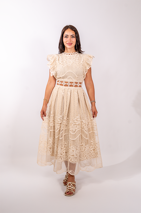 Dentelle Rayon Dress