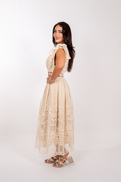 Dentelle Rayon Dress