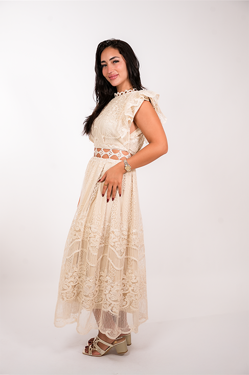 Dentelle Rayon Dress