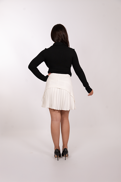 Crepe Skirt